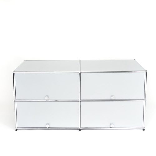 Sideboard USM Haller gebraucht silber Flashfox