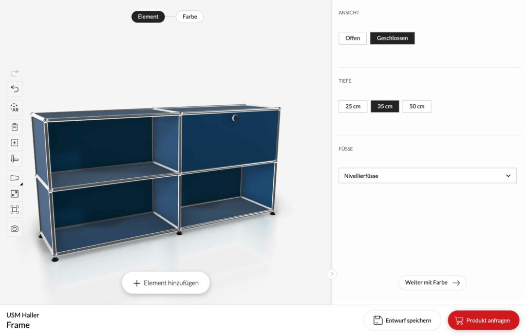 USM Haller Konfigurator